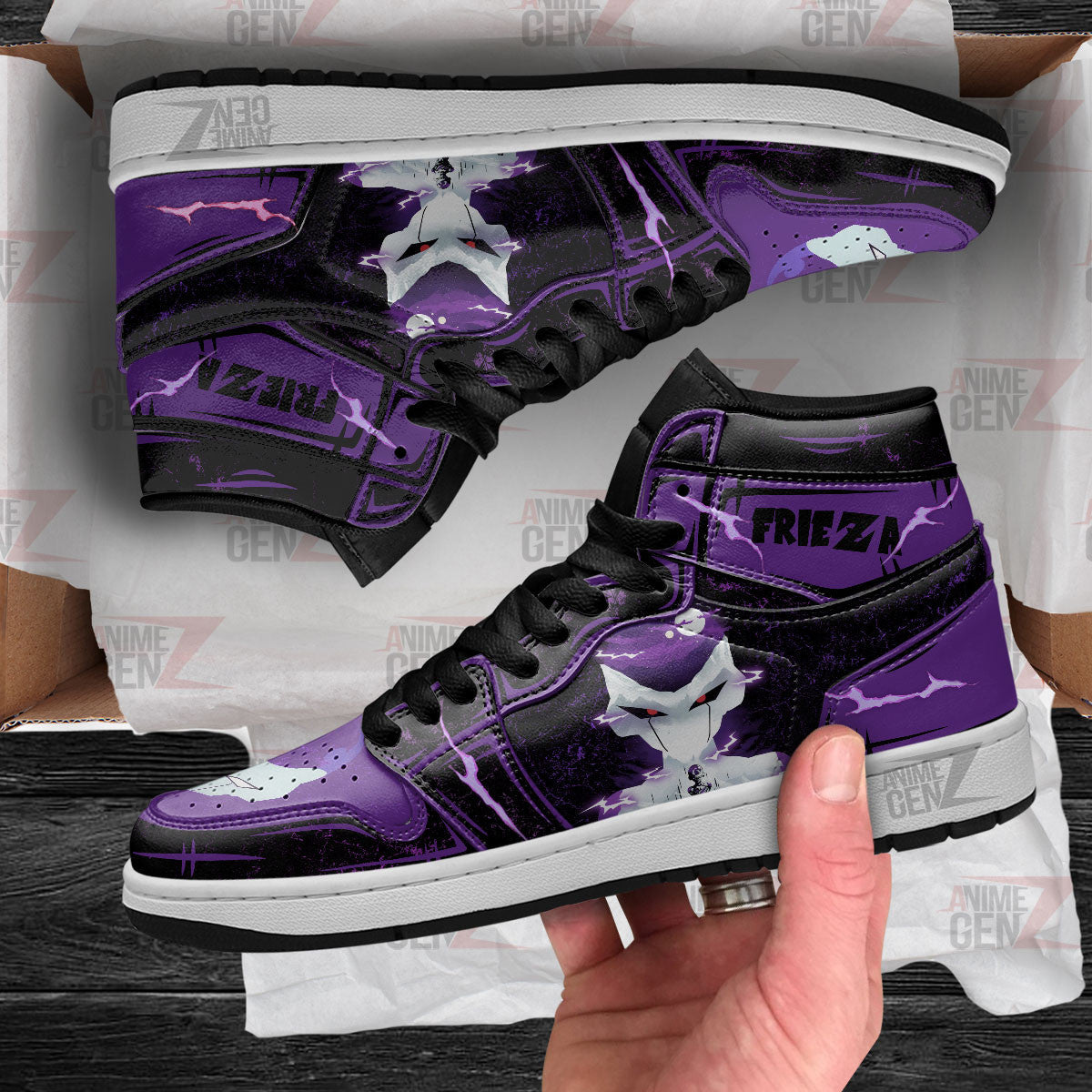 Dragon Ball Feieza JD Sneakers Custom Anime Shoes