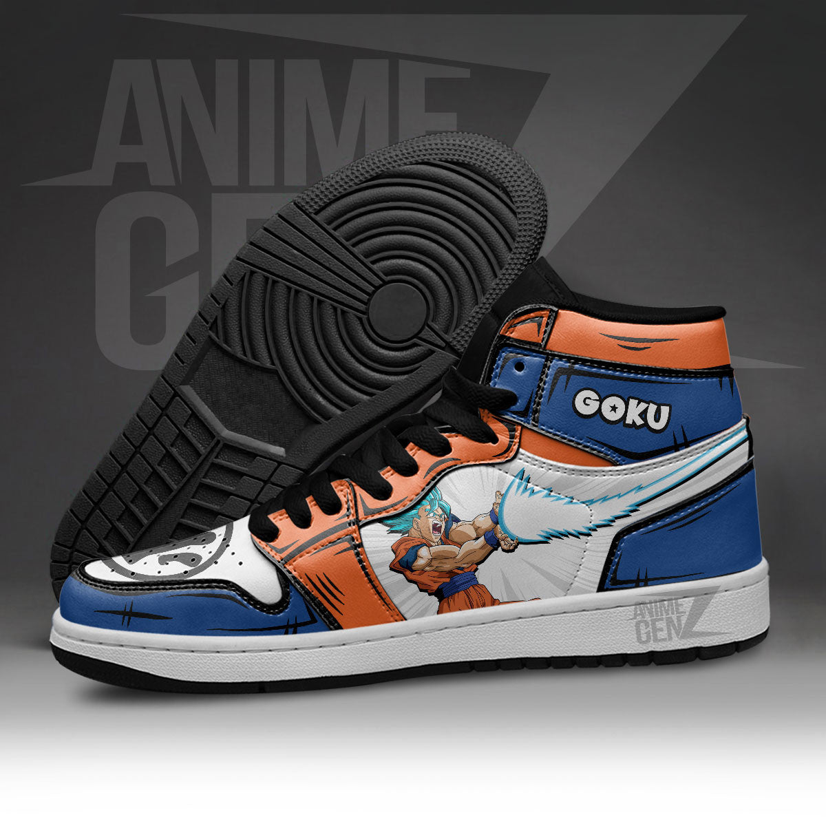 Dragon Ball Son Goku Vegeta JD Sneakers Custom Anime Shoes