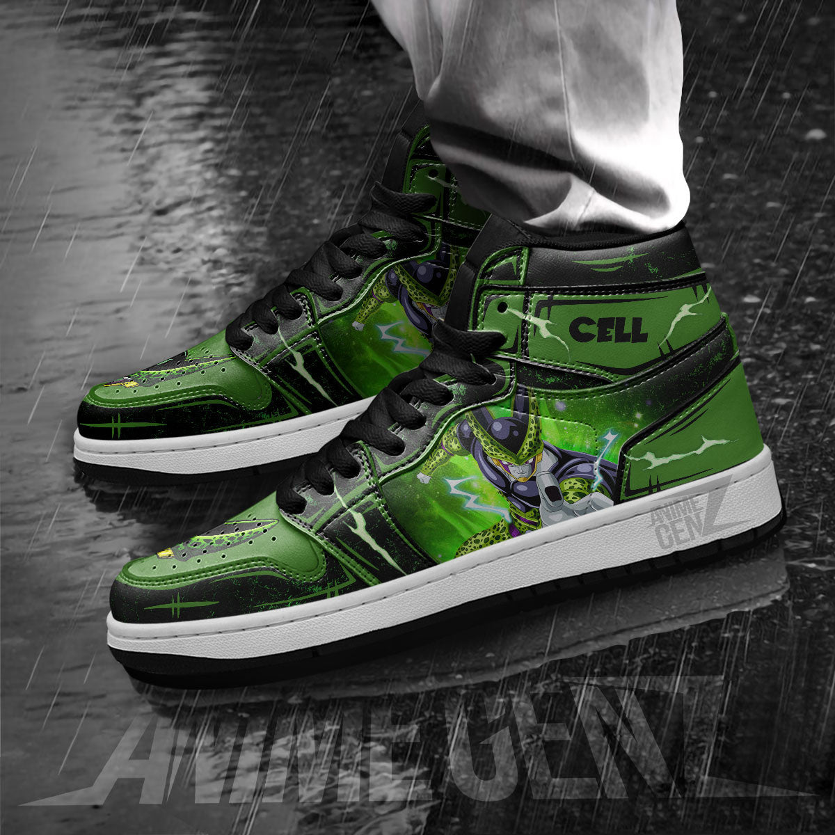 Dragon Ball Cell JD Sneakers Custom Anime Shoes