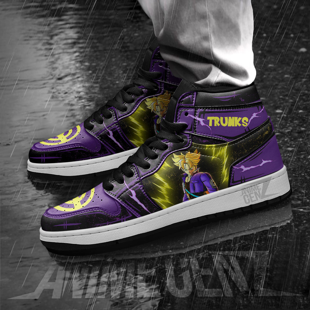 Dragon Ball Trunks JD Sneakers Custom Anime Shoes