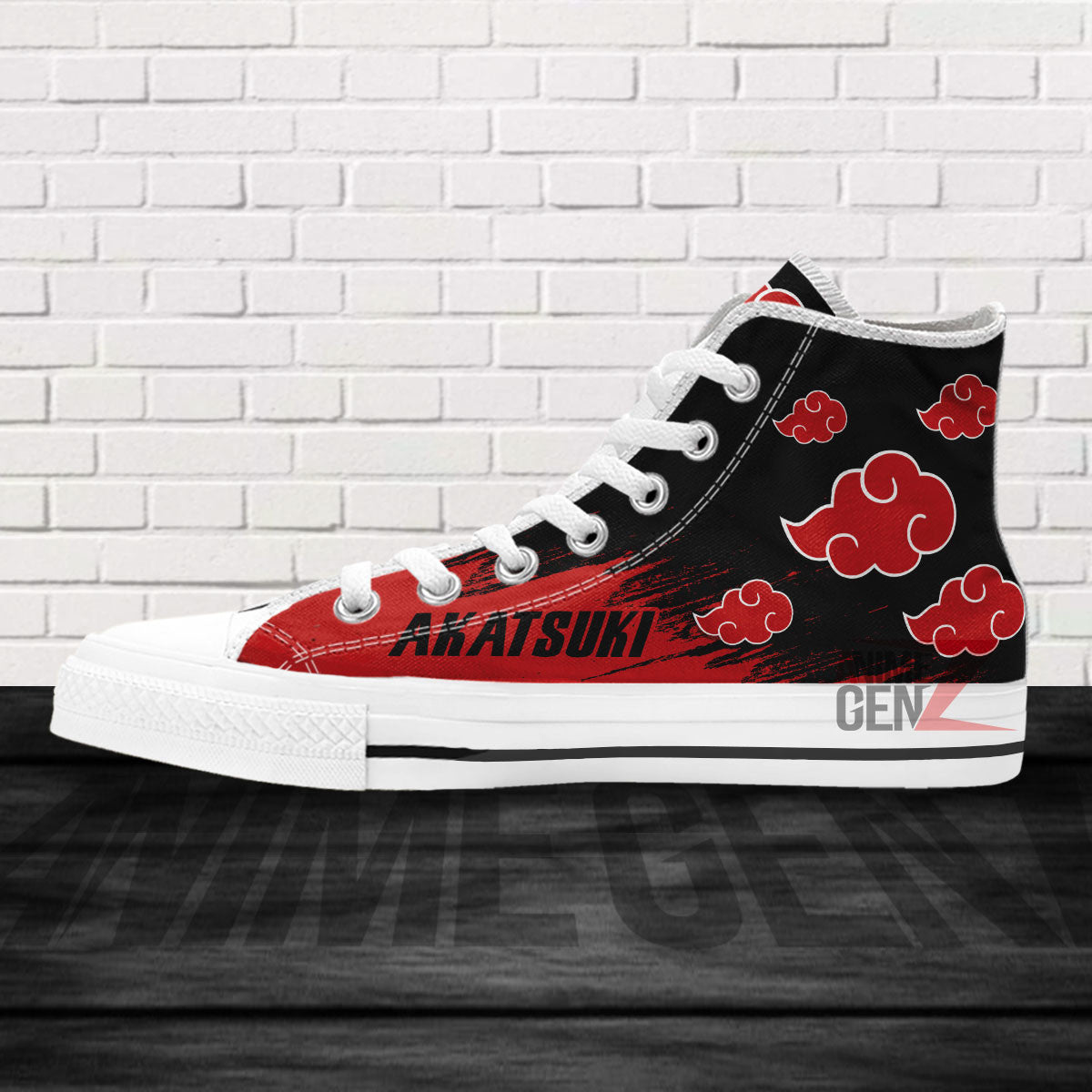 Aktasuki Cloud High Top Shoes Custom Anime Sneakers