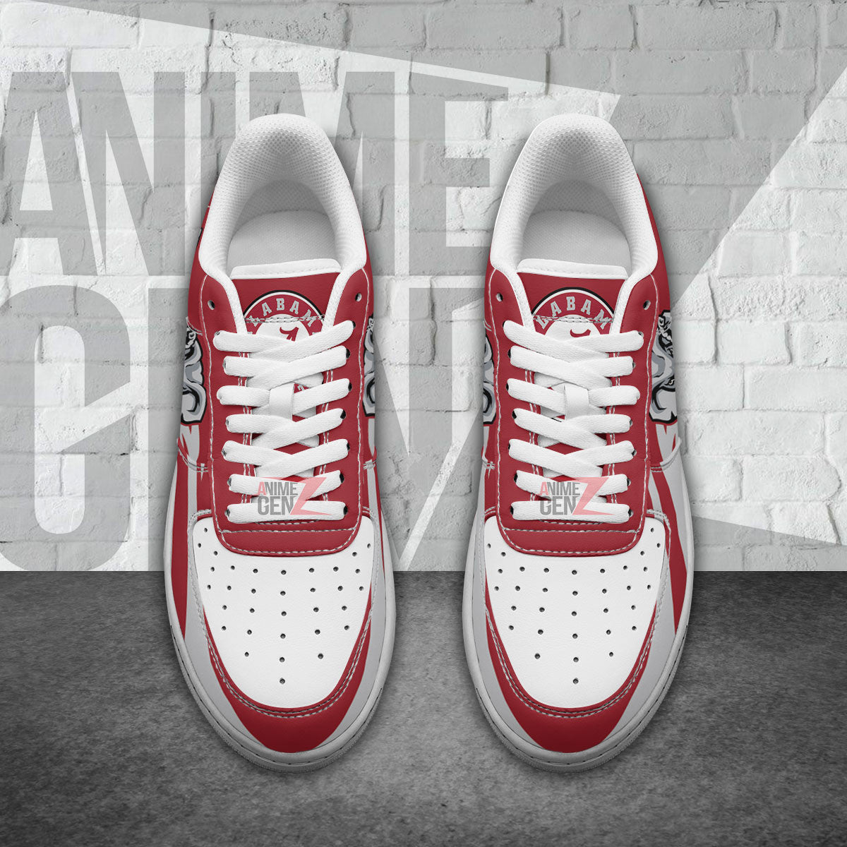 Alabama Crimson Tide Air Sneakers NFL Custom Sports Shoes