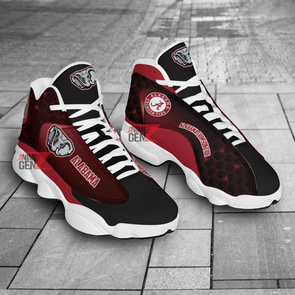 Alabama Crimson Tide Air Jordan 13 Sneakers NFL Custom Sport Shoes