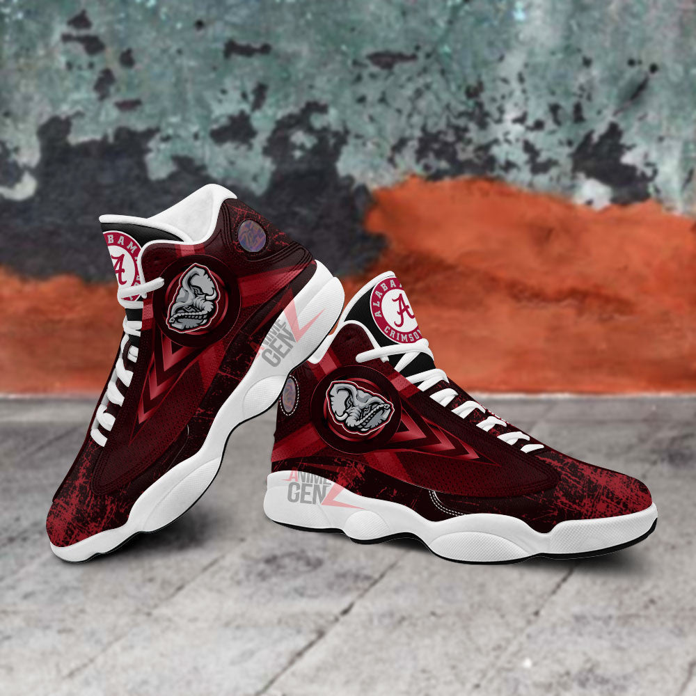 Alabama Crimson Tide Air Jordan Sneakers 13 NFL Custom Sport Shoes